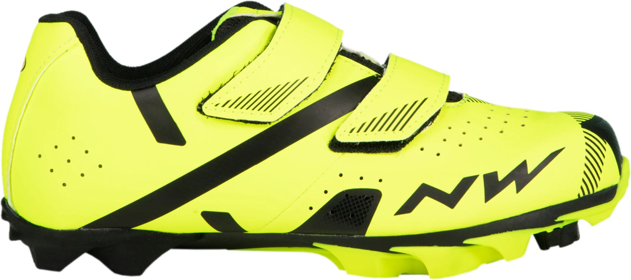 Northwave Hammer 2 Jr 21, sykkelsko terreng junior 36 Yellow Fluo/Blk