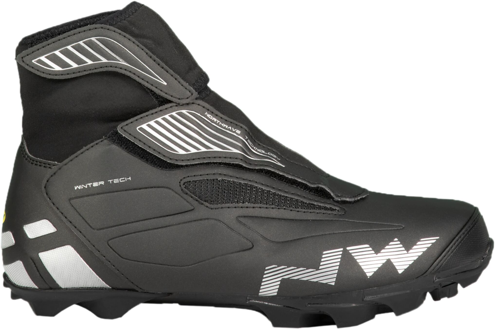 Northwave Husky Arctic, vintersyklingssko herre 41 black/silver