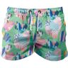 FRANKS BOARDSHORT MID CORAL GREEN M  - CORAL GREEN - male