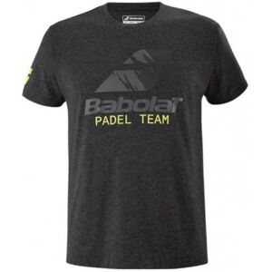 Babolat Padel Team Tee Black Mens (S)