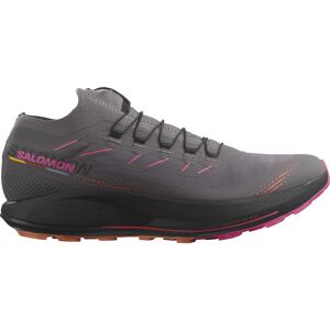 Salomon Men's Pulsar Trail Pro 2 Plum Kitten/Black/Pink Glo 49 1/3, Plum Kitten/Black/Pink Glo