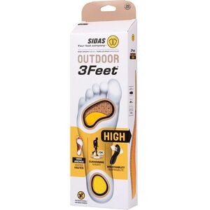 Sidas Sula 3Feet Outdoor High, Gul, XXL