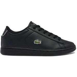 Lacoste Carnaby Evo BL Synthetic Trainers Junior, Svart/Svar, 31