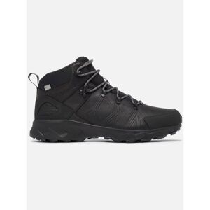 Columbia Mens Black Graphite Peakfreak II Mid Outdry Leather Hiking Boot - Male - Black
