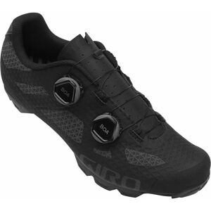 Giro Sector Mtb Cycling Shoes 2020: Black/dark Shadow 42 Gissec