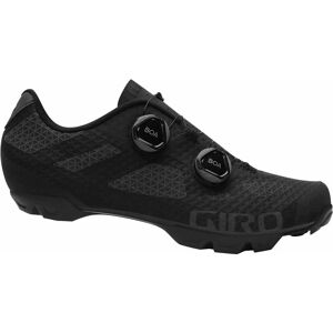 Giro Sector Mtb Cycling Shoes 2020: Black/dark Shadow 45 Gissec