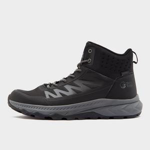 North Ridge Men's Harlow Mid Waterproof Walking Boot, Black  - Black - Size: 10