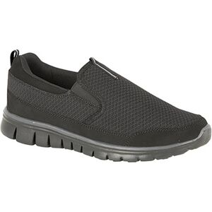 (8 UK, Black) Dek Superlight Adults/Unisex Neptune Slip On Trainers