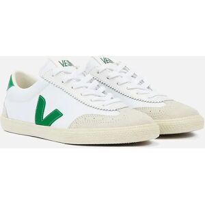 Men's Veja Volley Men's White/Emeraude Trainers - Size: 6