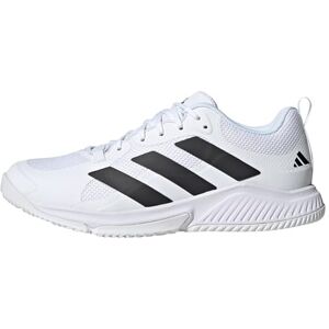 adidas Men'S Court Team Bounce 2.0 Sneaker, Ftwr White/core Black/ftwr White, 11.5 Uk