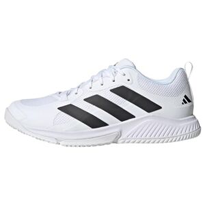 adidas Men's Court Team Bounce 2.0 Sneaker, FTWR White/core Black/FTWR White, 7.5 UK