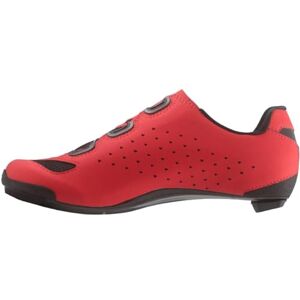 Lake Cx238 Wide Cycling Shoe - Men'S Red/white Microfiber, 45.0