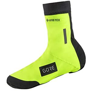 WEAR Insulated Unisex Cycling Shoe Covers, Sleet, Waterproof, Warm Shoe Covers, GORE-TEX PACLITE PLUS, Neon Yellow/Black, 46-48