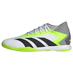 adidas Unisex Predator Accuracy.3 Indoor Football Shoes, FTWR White/core Black/Lucid Lemon, 10 UK