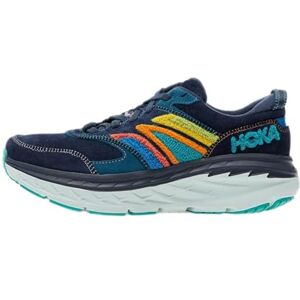 HOKA ONE ONE Bondi L Embroidery, Unisex Adult Hiking Shoes, Outer Space Atlantis, 6 UK