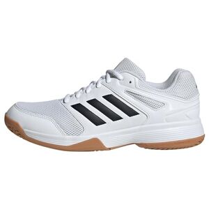 adidas Men'S Speedcourt Indoor Shoes, Ftwr White/core Black/gum10, 9.5 Uk