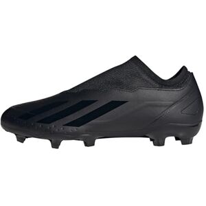 adidas Unisex X CRAZYFAST.3 LL FG Football Shoes (Firm Ground), core Black/core Black/core Black, 8.5 UK