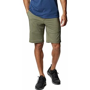 Columbia Men's Tech Trail Short, Stain Resistant, Sun Protection, Stone Green, 40