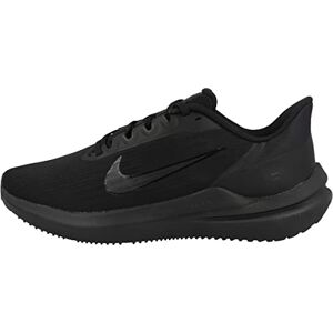 Nike Men's Air Winflo 9 Sneaker, Black/DK Smoke Grey, 9.5 UK