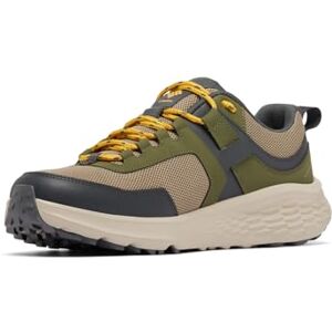 Columbia Men's Konos Low Low Rise Hiking Shoes, Green (Nori x Golden Yellow), 7.5 UK