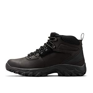 Columbia Men's Newton Ridge Plus 2 WP waterproof mid rise hiking boots, Black (Black x Black), 8 UK
