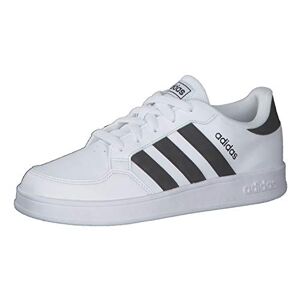 adidas Unisex Kids Breaknet K Gymnastics Shoes, Ftwr White Core Black, 6.5 UK