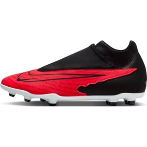 Nike Men's Phantom GX Club DF FG/MG Sneaker, Bright Crimson/Black-White, 4 UK