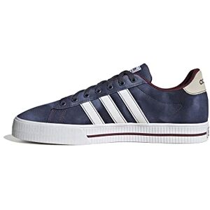 adidas Men's Daily 3.0 Fitness Shoes, Shadow Navy Ftwr White Shadow Red, 9 UK