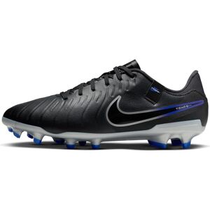 Nike Men's Legend 10 Football Shoe, Black/Chrome-Hyper Royal, 8 UK