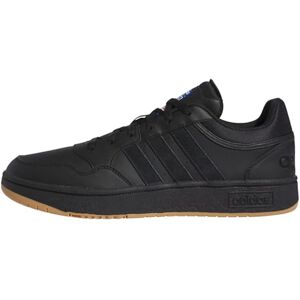 adidas Men'S Hoops 3.0 Low Classic Vintage Shoes, Core Black Core Black Ftwr White, 5 Uk