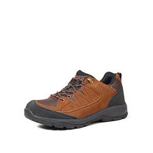 Aigle Men'S Vedur Mtd Low Rise Hiking Shoes, Brown (Darkbrown 001), 7.5 Uk