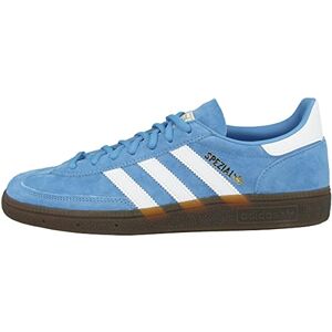 adidas Men'S Handball Spzl Gymnastics Shoes, Blue Light Blue Ftwr White Gum5 Light Blue Ftwr White Gum5, 11 Uk