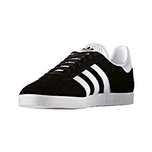 adidas Unisex Gazelle Multisport Outdoor Shoes, Black Core Black White Gold Metallic, 9.5 Uk