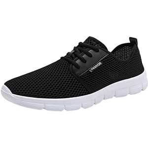 Obiquzz Trainers Men'S Running Shoes Breathable Sports Shoes Mesh Trainers Running Trainers Fitness Walking Shoes Lightweight Road Running Shoes Leisure Shoes Outdoor Jogging Shoes Fitness Shoes Size