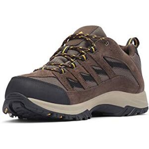 Columbia Men's Crestwood Waterproof Hiking Shoe, Mud/Squash, 11 UK