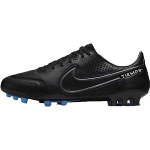 Nike Unisex Tiempo Legend 9 Elite Ag-Pro Soccer Shoes, Black Dk Smoke Grey Summit White, 6 Uk