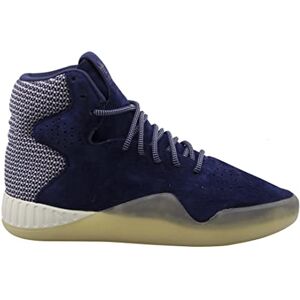 adidas Tubular Instinct Blue Suede Leather Hi Lace Up Mens Trainers S80087