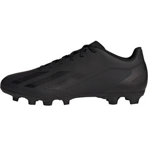 adidas Unisex X Crazyfast.4 Flexible Ground Football Shoes (Firm, core Black/core Black/core Black, 3.5 UK