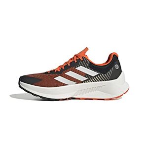 adidas Men'S Terrex Soulstride Flow Shoes-Low (Non Football), Core Black Crystal White Impact Orange, 10 Uk