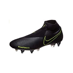 Nike Phantom Vsn Elite Df Sg-pro Ac, Unisex Adult's Football Football Boots, Multicolour (Black/Black-Volt 7), 6 UK (40 EU)