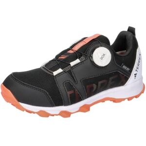 adidas Terrex Agravic BOA RAIN.RDY Trail Running Shoes, core Black/Crystal White/Impact Orange, 10.5 UK