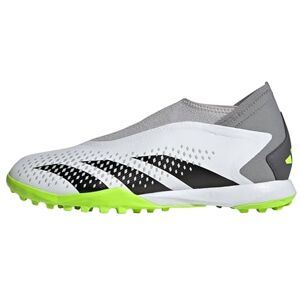 adidas Unisex Predator Accuracy.3 LL TF Football Shoes (Turf), FTWR White/core Black/Lucid Lemon, 5 UK