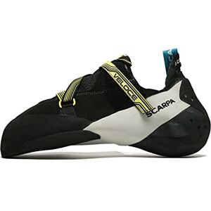 Scarpa Men'S Veloce Climbing Shoes, Black-Yellow Fkj, 11 Uk