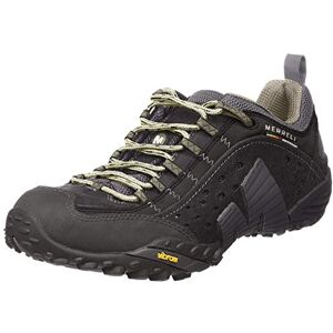 Merrell Men's Intercept Walking Shoe, Smooth Black, 8