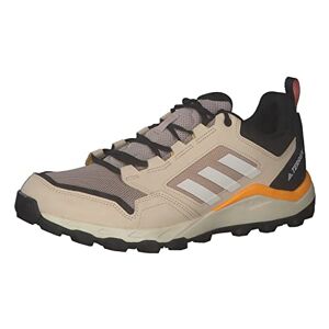 adidas Men's Tracerocker 2.0 Trail Running Shoes Low (Non Football), Wonder Taupe/Wonder White/Solar Gold, 5.5 UK