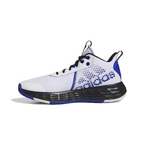 adidas Men'S Ownthegame Basketball Shoe, White/team Royal Blue/core Black, 11.5