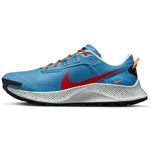 Nike Pegasus Trail 3 Men'S Trainers Sneakers Trail Running Shoes Da8697 (Laser Blue/mint Foam/black/habanero Red 400) Uk9.5 (Eu44.5)