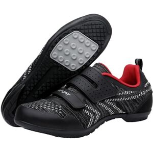 Alexchemia Cycling Shoes For Men Women,Luminous Road Cycling Riding Shoes,Road Cycling Shoes,Low Top Outdoor Spinning Shoes,Easy Clean,Perfect For Road Racing Bike,Lightweight/wear-Resistant/breathable