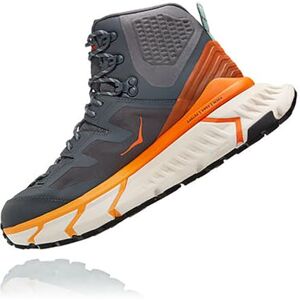 HOKA Unisex's M Tennine Hike GTX Shoe, Castlerock Persimmon Orange, 11.5 UK