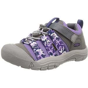 KEEN Unisex Kids Newport H2sho Casual Breathable Comfortable Sneaker, Chalk Violet Drizzle, 5 UK